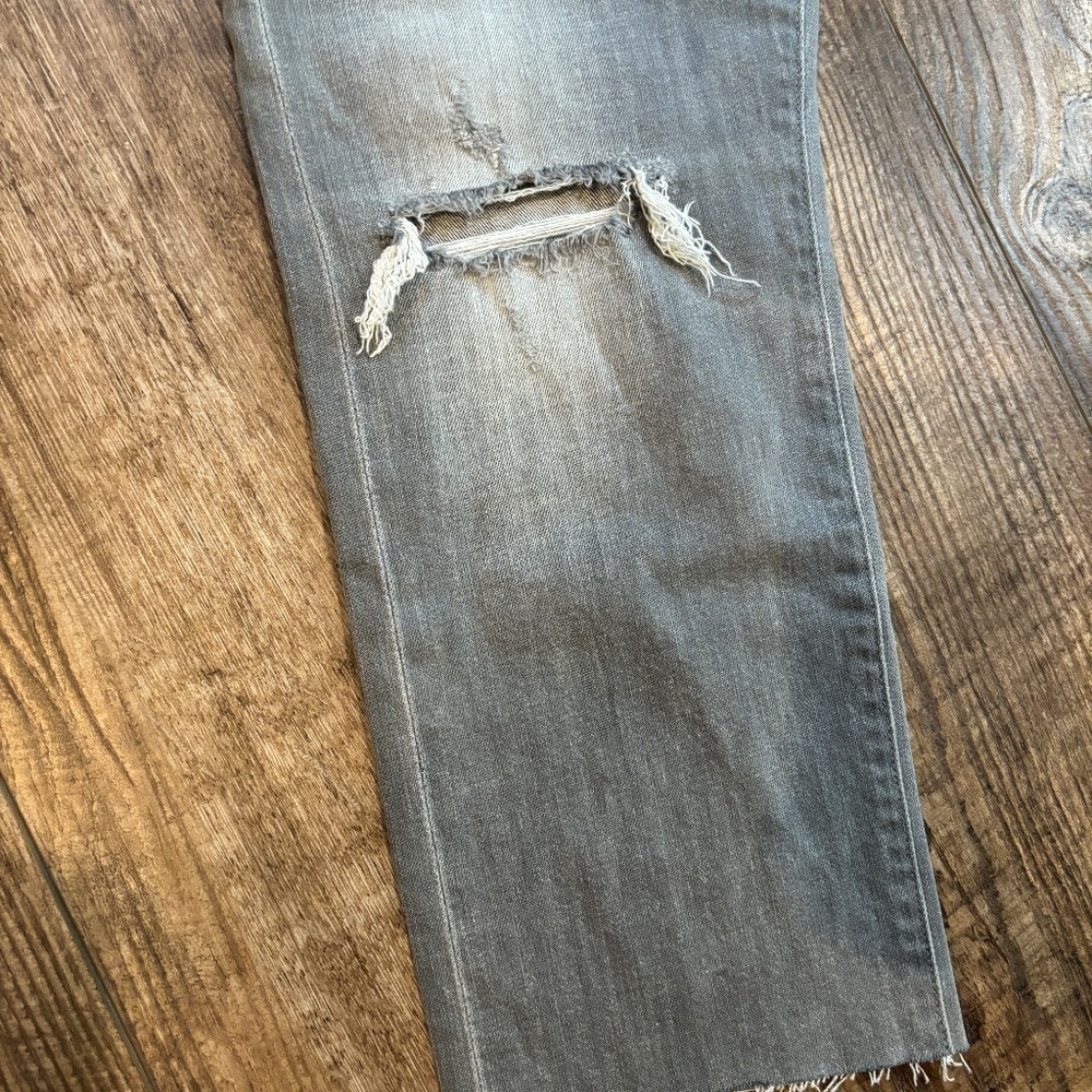 NEW AGOLDE Slim Fit Bedford Grey Denim Women's Size 31 - Picture 7 of 16
